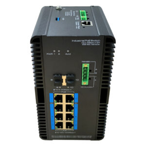 DrNETSwitch PoE Industrial 8 puertos Gigabit +2SFP 2.5Gbps 240W Gestionable Layer2
