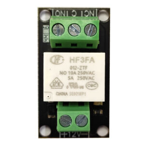GL-SeguridadModulo 1 relé. Alimentación a 12V