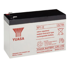 GlobalBatería de 12V. Capacidad 7Ah. Conexión tipo Faston 4.8mm