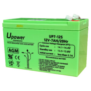 GlobalBatería de plomo AGM 12V-7Ah