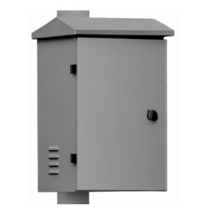 GlobalINTEGRATION CABINET. Caja de acero 350x450x250 para báculo de 6m. Color gris