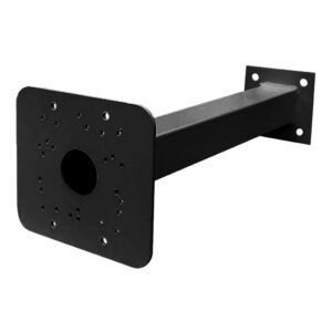 GlobalSoporte de 350mm para instalación de camara bullet en báculo de 3.5 o 4.5m de color negro