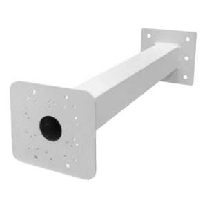 GlobalSoporte de 500mm para instalación de camara bullet en báculo de 6m de color blanco