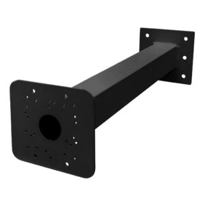 GlobalSoporte de 500mm para instalación de camara bullet en báculo de 6m de color negro
