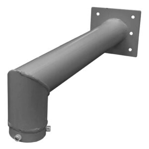 GlobalSoporte de 500mm para instalación de camara speed dome en báculo de 6m de color gris