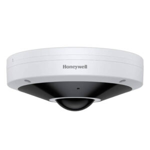 HONEYWELLFisheye IP Serie 35 6MP 1.22mm H265 WDR IR20m IP67 IK10 PoE 12Vdc Audio E/S