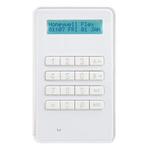 HONEYWELLTeclado LCD MK8. Retroiluminación blanca. Zumbador y tamper. Grado 3