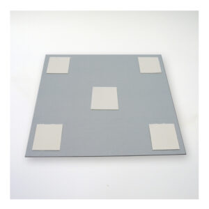 IMPLASERKit adhesivo de doble cara 5 adhesivos de 4x4cm. 100 Kits de 5 adhesivos