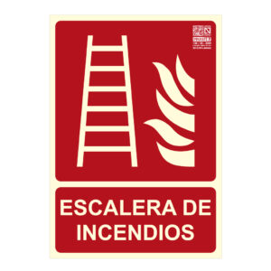 IMPLASERSeñal escalera de incendios 29