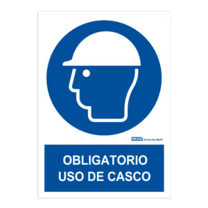 IMPLASERSeñal obligatorio uso de casco 29
