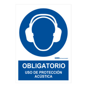 IMPLASERSeñal obligatorio uso de protección acústica 29