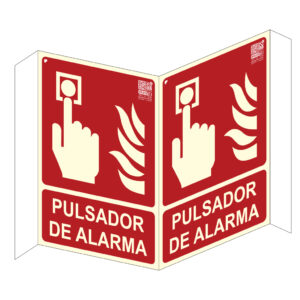 IMPLASERSeñal pulsador de alarma panorámica 29