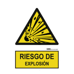 IMPLASERSeñal riesgo de explosión 29