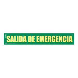 IMPLASERSeñal salida de emergencia Clase A 65x10