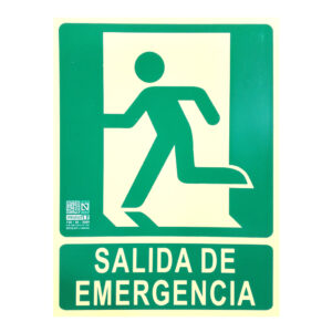 IMPLASERSeñal salida de emergencia izquierda 29