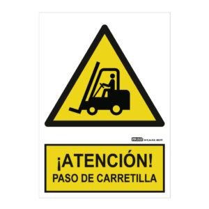 IMPLASERSeñal ¡ATENCIÓN! paso de carretilla 29