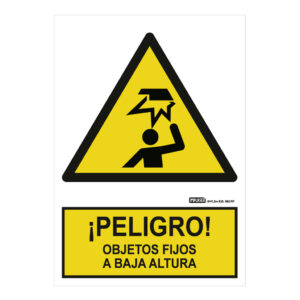 IMPLASERSeñal ¡PELIGRO! objetos fijos a baja altura 29
