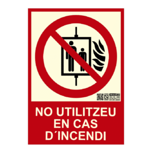IMPLASERSenyal no utilitzeu en cas d'incendi en català 29