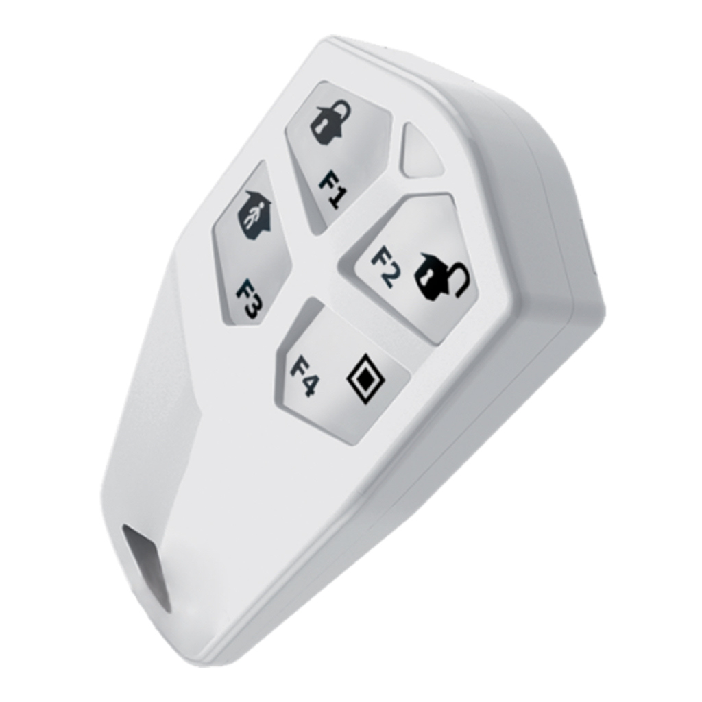 INIMMando 4 botones config. Bidirec. 6 leds. Color Blanco. Requiere pila CR2032 (inc.) Grado 2