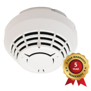 KIDDE COMMERCIALDetector de calor/óptico dual analogico inteligente serie Excellence con aislador
