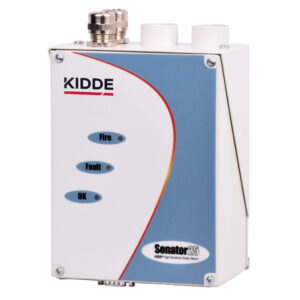 KIDDE COMMERCIALDetector de humo por aspiración LaserSense Micra 25. 1 entrada tubería hasta 50m conexión en Bus SenseNet