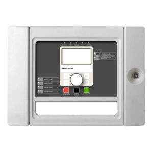 KIDDE COMMERCIALFrontal de panel de incendios direccionable para puerta cabina pequeña