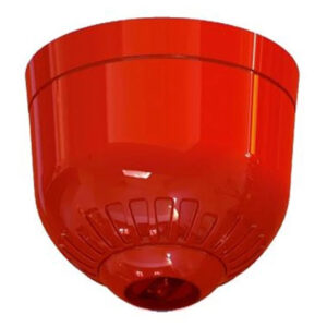 KIDDE COMMERCIALPiloto estroboscópico para interior en techo. Flash rojo