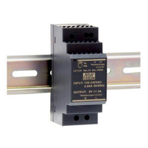 Mean WellFuente Alimentación Conmutada para Carril DIN 24W 12VDC 2A
