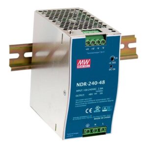 Mean WellFuente de Alimentación Conmutada para Carril DIN 240W 48Vcc 5A