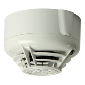 NOTIFIERDetector térm. termovelocimétrico vía radio en red Mesh de Agile. Incluye 4 pilas CR123A. Requiere base B501RF