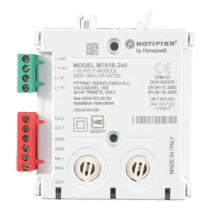 NOTIFIERMódulo de control direccionable 240Vca para montaje en superficie. Protocolos CLIP y OPAL