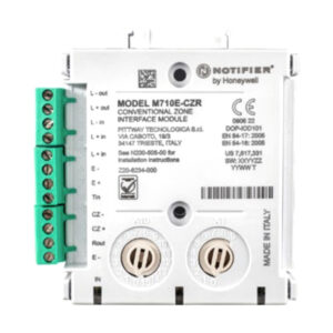 NOTIFIERMódulo monitor direccionable con 1 circuito de entrada supervisado con resistencia
