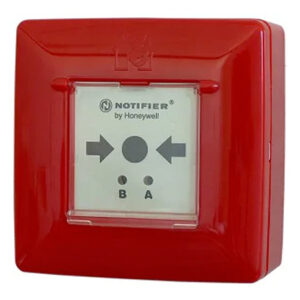 NOTIFIERPulsador analógico ADR/99 protocolo ADV/CLIP. Caja de montaje incluido