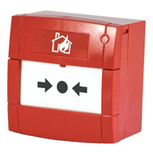 NOTIFIERPulsador de alarma convencional. Contacto NA o NC. Color Rojo