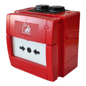 NOTIFIERPulsador de alarma convencional. Intrinsicamente seguro EEx 470 Ω. IP67. Color Rojo