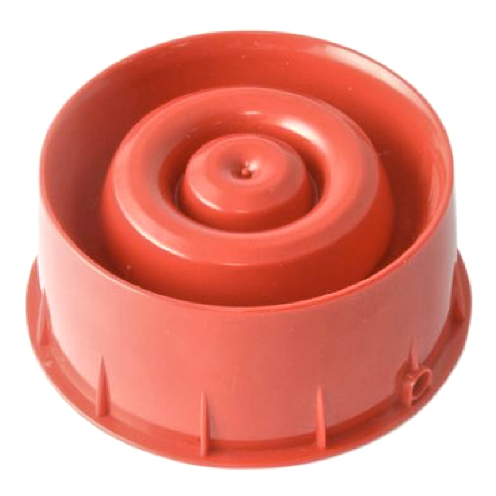 NOTIFIERSirena vía radio en red Mesh de Agile. Incluye 4 pilas CR123A. Color rojo