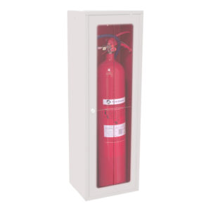 SIEXMetacrilato para puerta pintada con cerradura de Armario extintor CO2 5Kg M000297