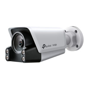 TP-LinkBullet IP VIGI Visión nocturna 4MP H265+ WDR IR30m 4mm IP67 ONVIF SD Mic PoE