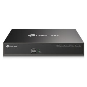 TP-LinkNVR VIGI 16ch 80Mbps H265+ 4K HDMI 12Vdc 1HDD