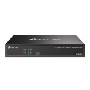 TP-LinkNVR VIGI 4ch 80Mbps H265+ 4K HDMI PoE+ 1HDD