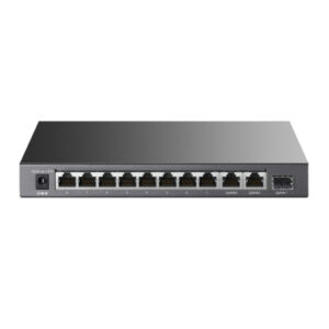 TP-LinkSwitch 8 puertos 10/100 Mbps + 3 puertos Gigabit. PoE+ en 8 puertos