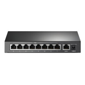 TP-LinkSwitch 9 puertos a 10/100 Mbps con PoE+ de 8 puertos