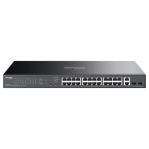 TP-LinkSwitch Omada 28 Puertos Gigabit con 24 Puertos PoE+ Gestionable