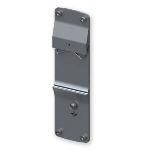 TeltonikaPanel trasero para Teltonika TSW1xx con soporte para carril DIN