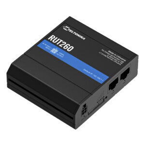 TeltonikaRouter Teltonika Industrial 4G LTE 1xSIM Wi-Fi4 2xRJ45 1xDigital I/O