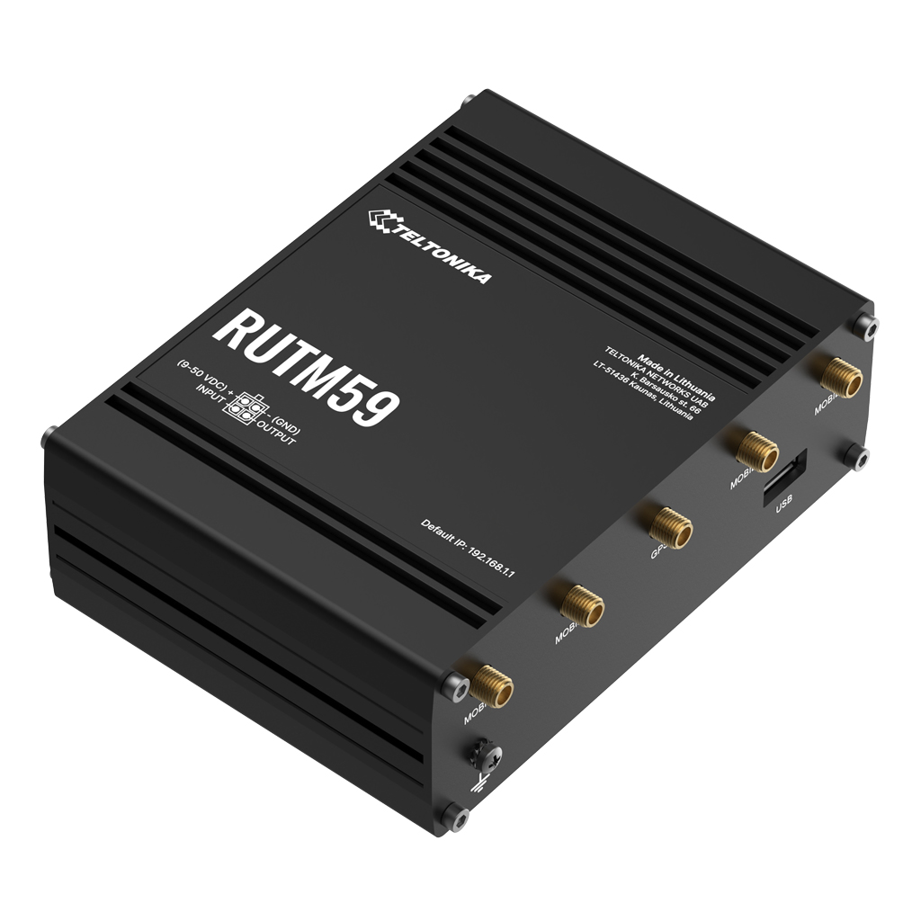 TeltonikaRouter Teltonika Industrial 5G 2xSIM 5xRJ45 Gigabit GPS USB 1xDigital I/O