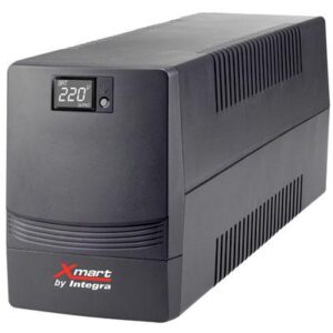 Xmart by IntegraSAI Interactivo Monofásico 1100VA con pantalla LCD 230V 4 Schuko USB RJ45