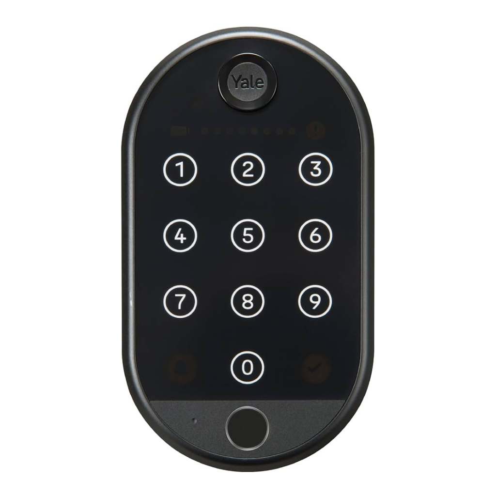 YALEYale Smart Keypad 2 - Fingerprint. Teclado Inteligente. Desbloqueo con huella dactilar y código. Color Negro